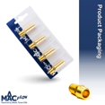 thumbnail image 3 of MAACFLOW Latón 1/8"" Macho NPT a 3/8"" Manguera ID Barb Manguera Adaptador Conector (Paquete de 4), 3 of 5