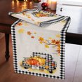 thumbnail image 2 of xiaxaixu Nappe, Imprimé Feuille d'Érable et Citrouille, Outils Décoratifs, 2 of 6
