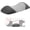 Black Grey, variant on Poalid Premium Memory Foam Lumbar Support Pillow for Sleeping, Ergonomic Lower Back Pain Relief Cushion for Bed, Couch, or Car, Breathable Washable Cover, Light Grey