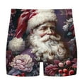 thumbnail image 2 of Tao Tao Christmas Santa Claus Prints For Mens Boxer Brief Soft Underwear Stretch Boxer Every Day Comfort Stretch Cotton Moisture-Wicking Underwear Multicolor S, 2 of 4