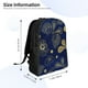 thumbnail image 4 of Balery Vintage Golden Butterfly Mochila - Mochila Estilosa y Duradera para Laptop de 15 Pulgadas con Tela Oxford Impermeable, 4 of 8