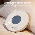 thumbnail image 7 of A Pillow Sleep Speaker, Bluetooth Speaker, White Noise Machine With Fast Charging 5V/1A, Abs+Pc+Linen Fabric, Front And Rear Sound Chambers For Bedroom, Travel, Home, 4.72X7.48X1.97In, 0.5, 7 of 7