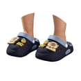 thumbnail image 4 of LIIPEE Girls Sandals Kids Casual Summer Cute Cartoon Decoration Lightweight Garden Slide Hole Shoes Outdoor Comfortable Soft Outsole Non- Footwear,2.5-3 Years, 4 of 6