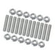 thumbnail image 3 of Kit de pernos de colectores de ,Kit de pernos prisioneros de colectores de de repuesto compatible,Kit de pernos prisioneros de colectores de de acero inoxidable, 3 of 9