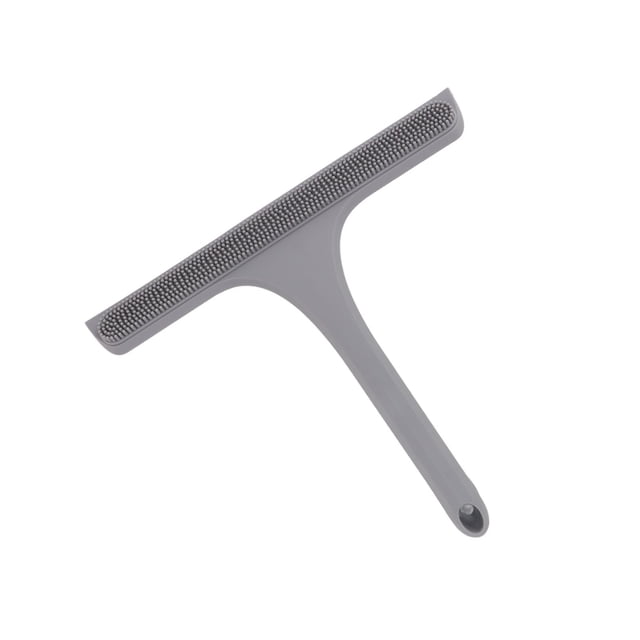 Enjugador Del Limpiador De Ventanas, Superficie Suave Del Limpiaparabrisas De Cristal De La Cabeza Del Cepillo Del Silicón Bilateral Para El Restaurante
