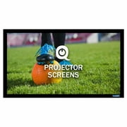 QualGear® QG-PS-FF6-169-100-W 100" 16:9 Fixed Frame 4K HD Ultra Projector Screen