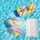 thumbnail image 1 of Bomba de aire eléctrica portátil con batería de 3000 mAh | Recargable por USB para inflar y desinflar rápidamente | Para colchones, juguetes de piscina, flotadores, camas inflables y flotadores, 1 of 7
