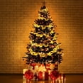 thumbnail image 5 of 5PCS Christmas Ribbon Lights Christmas Fairy Strings Lights Battery Operated for Christmas Tree Home Garden Weddings New Year Party Decor,6.5FT/Each, 5 of 5