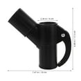 thumbnail image 3 of FOMIYES Black Plastic Crank Handle Replacement for Outdoor Patio Umbrella Sunshade Accessories, 3 of 7