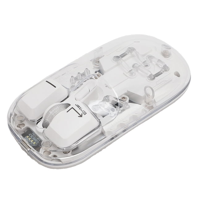 Ratón, Ratón Transparente Transparente Recargable Para Oficina