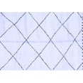 thumbnail image 1 of Ahgly Company Indoor Rectangle Solid Blue Modern Area Rugs, 3' x 5', 1 of 4