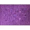 thumbnail image 1 of Ahgly Company Indoor Rectangle Oriental Purple Industrial Area Rugs, 7' x 10', 1 of 4
