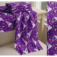 thumbnail image 6 of Soimoi Purple Cotton Cambric Fabric Stars & Rocket Galaxy Print Fabric by Yard 42 Inch Wide, 6 of 7