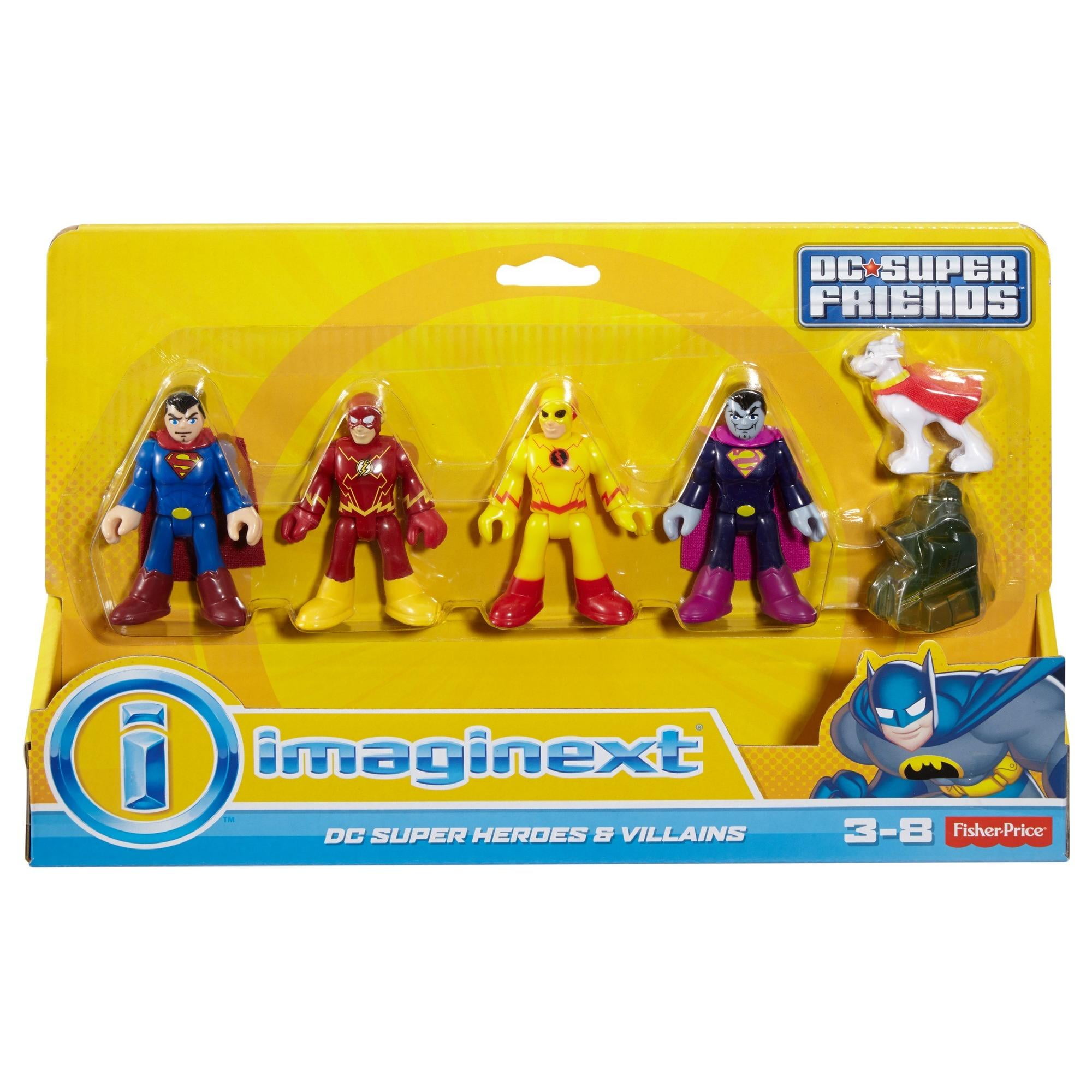 imaginext dc super heroes super villains