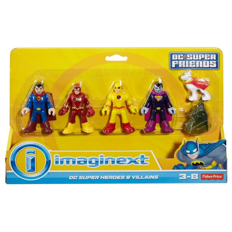 Imaginext superheroes and villains deals
