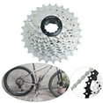 thumbnail image 4 of 8 9 10 es rueda libre múltiple, 11-25T/46 bicicleta de alta resistencia Anti- rueda dentada piñón de casete piezas de reparación - 10 11-28T 10 es 11-28T Sunnimix Cassette de bicicleta Freewheel, 4 of 8