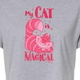 thumbnail image 3 of Disney Classics - Cats & Dogs - My Cat Is Magical  - Juniors Cropped Cotton Blend T-Shirt, 3 of 5