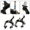 thumbnail image 1 of 1 Pair Road Bike V Shape Mechanical Dual Pivot Brake Set Repair Parts Accessory, 1 of 7