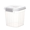 thumbnail image 1 of GUOOL Dry Food Container Rice Storage Container,Multipurpose, Airtight Rice Storage Bin Rice Dispenser for Kitchen Sugar Nuts Flour Clear 5kg, 1 of 9