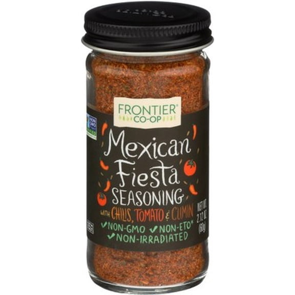 (Pack of 12) Frontier Herbs Seasoning Mexican Fiesta 2.1 Oz