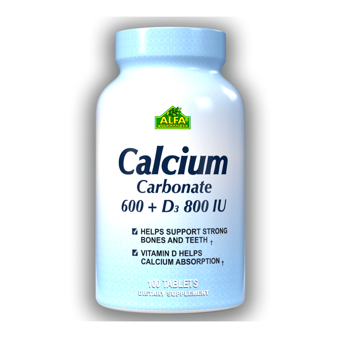 Calcium 600MG + Vitamin D 800 IU Bone & Joint support 100 tablets