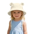 thumbnail image 5 of YSUEJPF Baby Summer Sun Hat Boys Girls Outdoor Breathable Bucket Hat Toddler Wide Brim Beach Hats 1-3 Years, 5 of 9