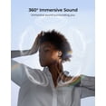 thumbnail image 6 of Wireless Earbuds, ANC 5.4 Bluetooth Headphones,in Ear with 6 Noise Cancelling Mic,Stereo Deep Bass,Game Wireless Earphones,Black, 6 of 10