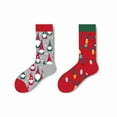 thumbnail image 3 of Mens Christmas Socks Size 39-46,Cotton Crew Socks Funny Holiday Socks Xmas Dress Socks, 3 of 10