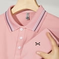 thumbnail image 5 of Men‘s New T-shirt Classic Short sleeved Polo Shirt Summer Top Casual T-shirt Button Collar Super Large S-4XL Casual Polo Shirt, 5 of 7