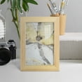 thumbnail image 5 of Une Fleur I - Framed Print w/glass - Natural Wood, 5 of 8