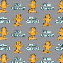 Garfield Who Cares? Premium Roll Gift Wrap Wrapping Paper
