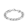 thumbnail image 2 of Men's Stainless Steel Figaro Chain Link Bracelet  8 1/2 inch|Jewerly for Men, 2 of 2