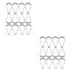 thumbnail image 2 of Bewildely 12 ganchos para cortina de ducha, colgadores decorativos para cortinas de baño, anillos colgantes, accesorios universales para Type2 NO2, 2 of 6