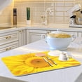 thumbnail image 6 of FREEAMG Dish Drying Mat Big Sunflower Absorbent Dry Mats for Dishes Draining Pad for Kitchen Countertop 16" x 18", 6 of 7