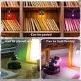 thumbnail image 7 of DYstyle 2Pack RGB Wireless Spotlight Spot Lights Dual Head Single Head Battery Operated Uplight Lights Indoor LED Puck Lights with Remote Stick on Wall Light for Artwork Picture Painting, 7 of 7