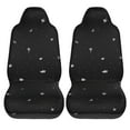 thumbnail image 2 of ZICANCN Car Seat Covers Front Seats Only,Simple Flower Pattern Automotive Seat Covers Protectors for Cars Trucks Suv 2 Pack, 2 of 8