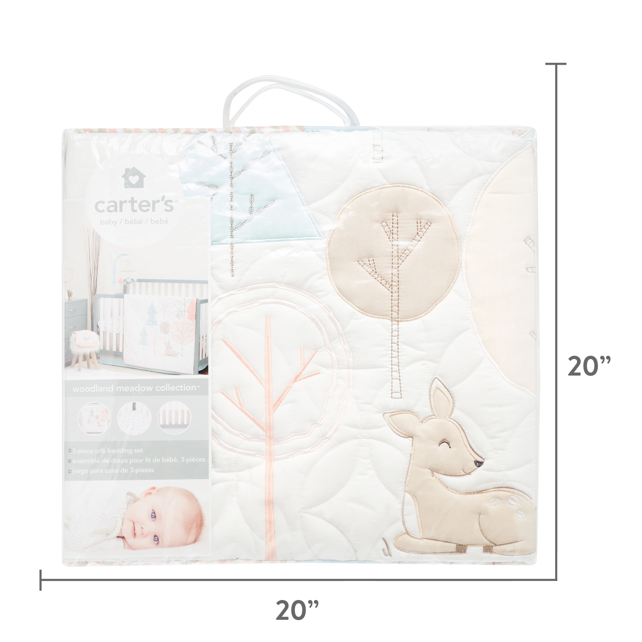 Carter's top woodland bedding