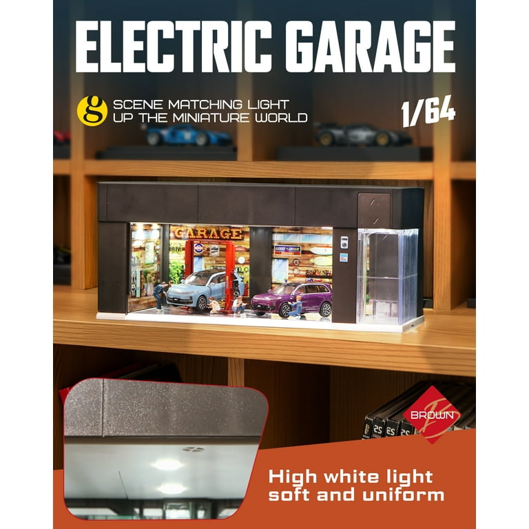 Joycrown 1/64 Scale Diecast Display Case for Hot Wheel Storage