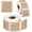 Kraft Brown, variant on 500 Count Cottage Food Law Labels Stickers Kraft Brown Home Made Stickers 1.5” Square Thermal Printed Labels for Home Kitchen Bakery Bread Sourdough