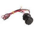 thumbnail image 2 of Cargador USB dual para motocicleta, voltímetro digital eléctrico de 12 V, piezas de carga rápida para teléfono, tableta, GPS, rojo Jadeshay A, 2 of 8