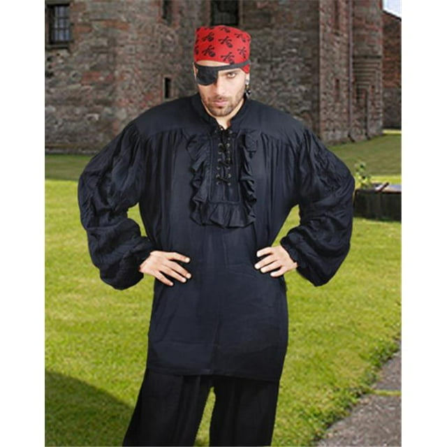 C1070 Bully Hayes Chemise, Noir - Grand