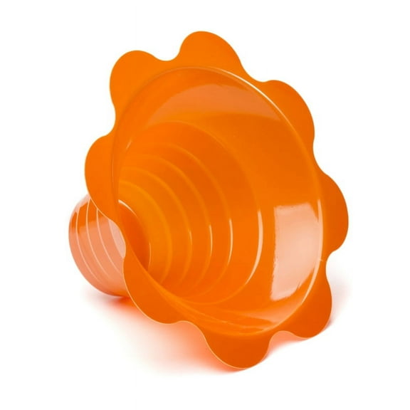 Hypothermias 250-Count Orange Small Shaved Ice Flower Cups