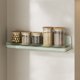 thumbnail image 1 of Caja de almacenamiento semitransparente montada en pared | Organizador de especias para cocina | Estante acrílico autoadhesivo | Soporte para cuchillos | Compatible con puertas de gabinete, 1 of 6