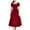 Red, variant on Hvyesh Renaissance Dress for Women Off Shoulder Flowy Western Dresses Gothic Medieval Puff Sleeve High Low Victorian Ruffled Dresses