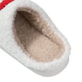 thumbnail image 6 of Tisuna Girls Boys Christmas Slippers Child Santa Print Anti Slip Easy On Shoes Elegant Comfortable Kids Christmas Footwear White Size 5-6 Years, 6 of 8