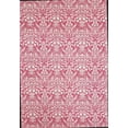 thumbnail image 2 of Pink Floral Damask Tab Top Curtains by Penny's Needful Things (Lined) (72 Inch Long Two Curtain Panels), 2 of 2