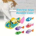 thumbnail image 3 of 2pcs Swimming Robot Fish Cat Toy, Interactive Robot Swimming Fish Toys For Cat, Interactive Swimming Fish Cat Toys Best Water Cat Toy For Indoor Cats, 3 of 4
