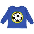 thumbnail image 3 of Inktastic Soccer Sports Ball Boys or Girls Long Sleeve Toddler T-Shirt, 3 of 5