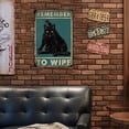 thumbnail image 3 of Home Bar Cafe Garage Decor Wall Poster Placa Rectangular Metal Tin Drawing Flat Tmvgtek Para estrenar, 3 of 9