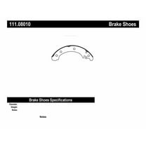 Centric Parts 111.08010 Brake Shoe